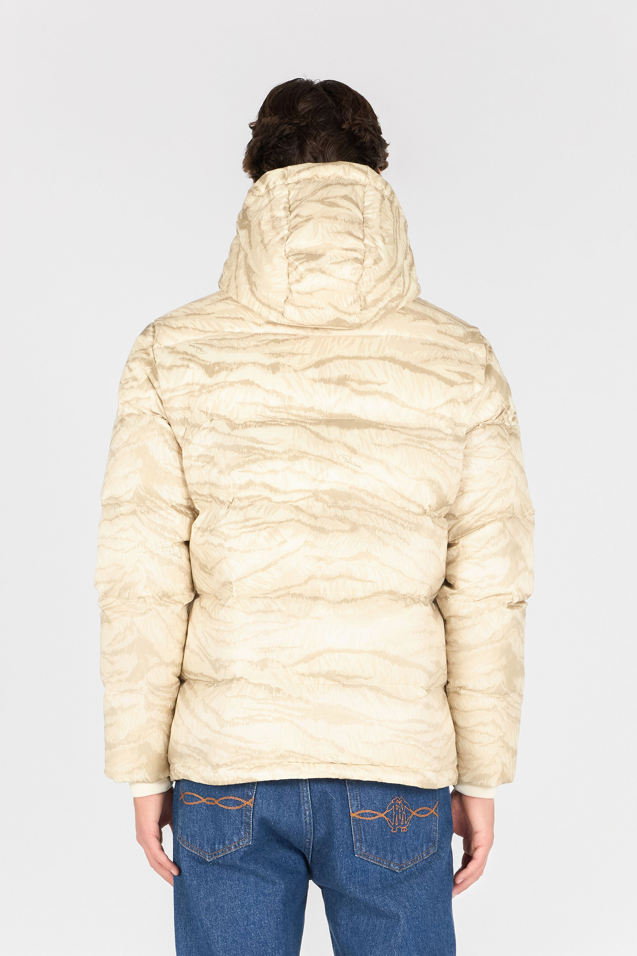 RC White Padded Jacket BEIGE OOT40I-5RO59