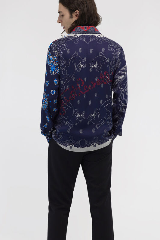 JC Camicia stampa Just Cavalli JC Camicia stampa Just Cavalli Blu RRT001-RR262