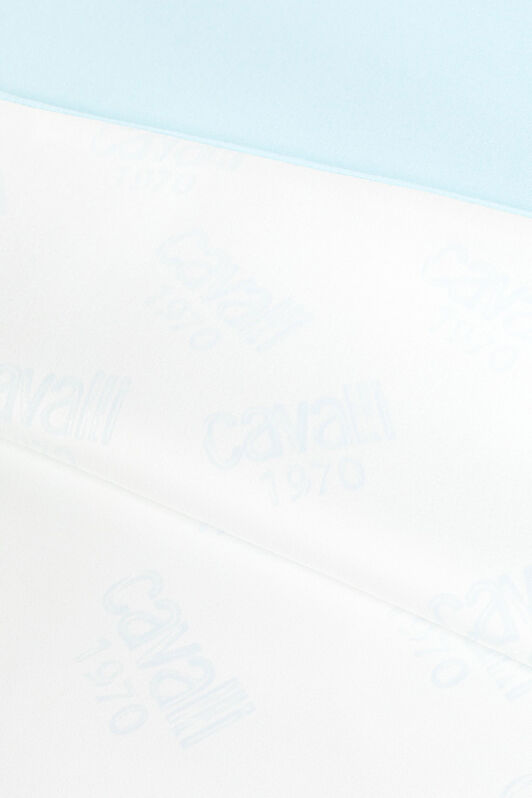 JU Logo-Print Baby Blanket JU Logo-Print Baby Blanket Light blue OJT830-RN001