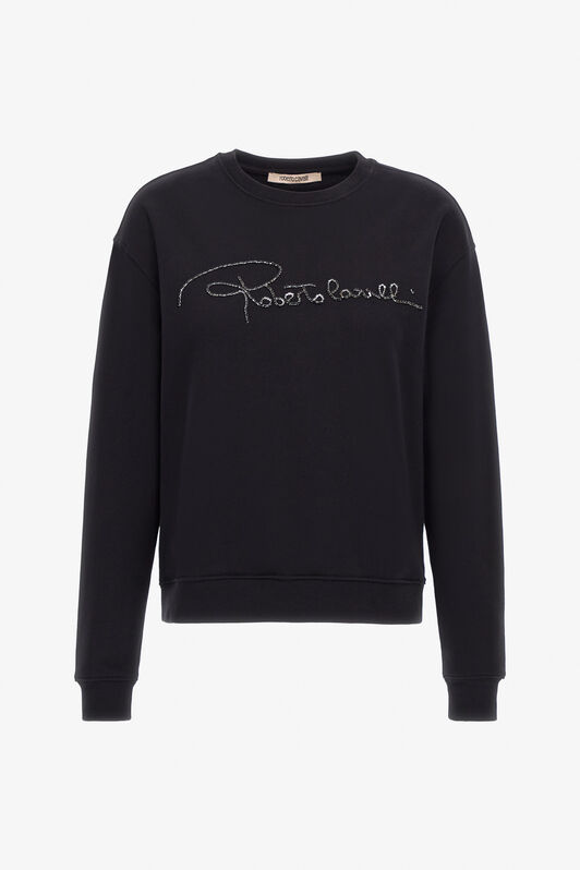 RC Sweatshirt with signature Black NOT67C-CF052