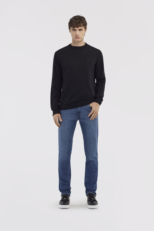 RC Maglione girocollo RC Nero NOM01B-MQ030