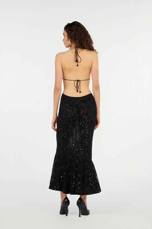 RC Elegance Sequin Dress RC Elegance Sequin Dress NERO VWR148-RP001