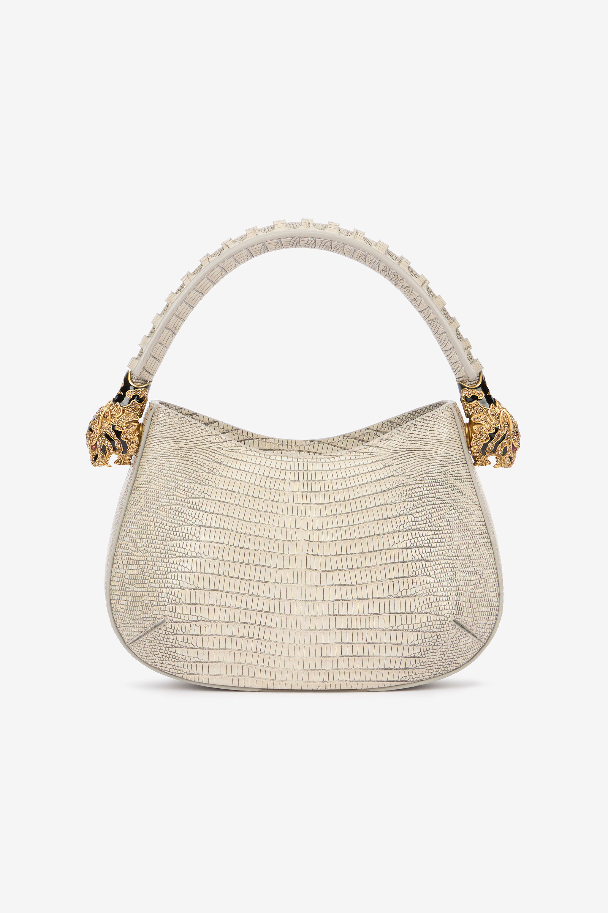 RC Ivory Roar Bag with Jewel Tigers Ivoire TWB002-PZ119