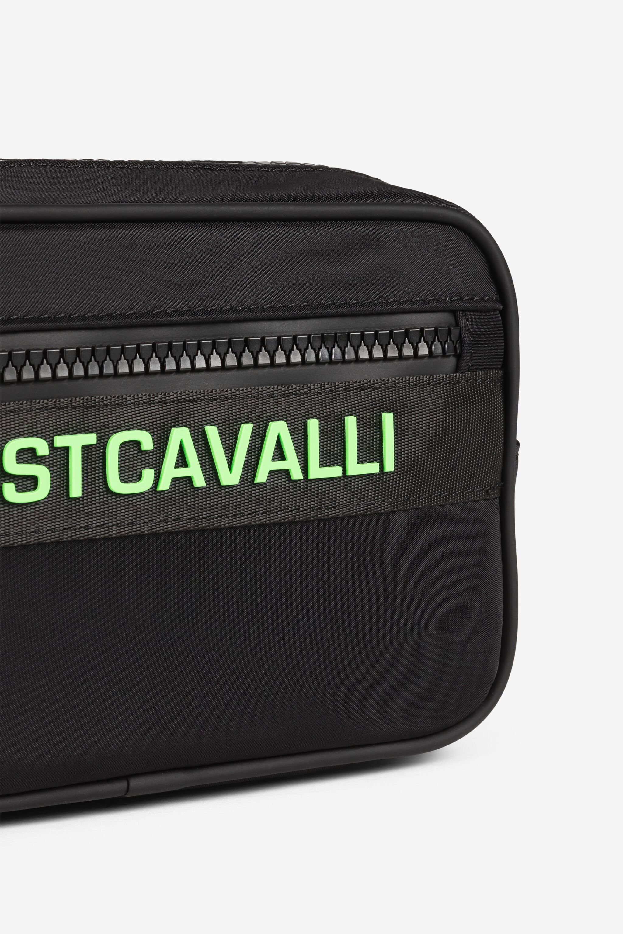 JC Just Cavalli Gürteltasche mit Logo-Print Schwarz Q62342-Q1245