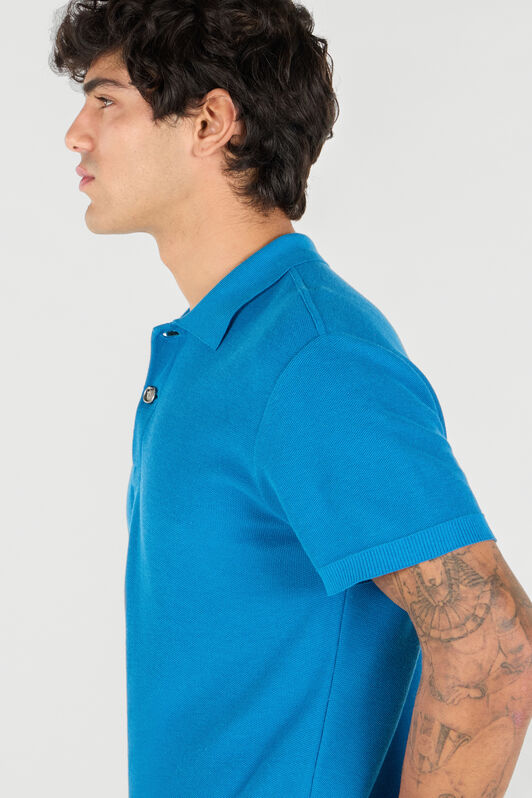 RC Man Cotton Polo Azul UMM640-MG005
