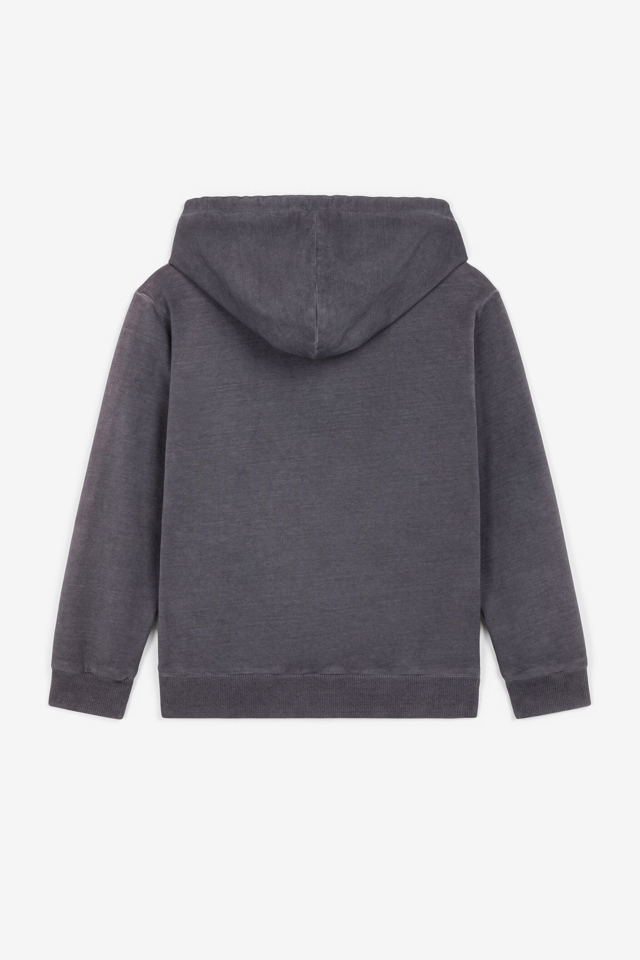 JU Sudadera con capucha y parche Animalier Patchwork GREY OJT930-ISA2J