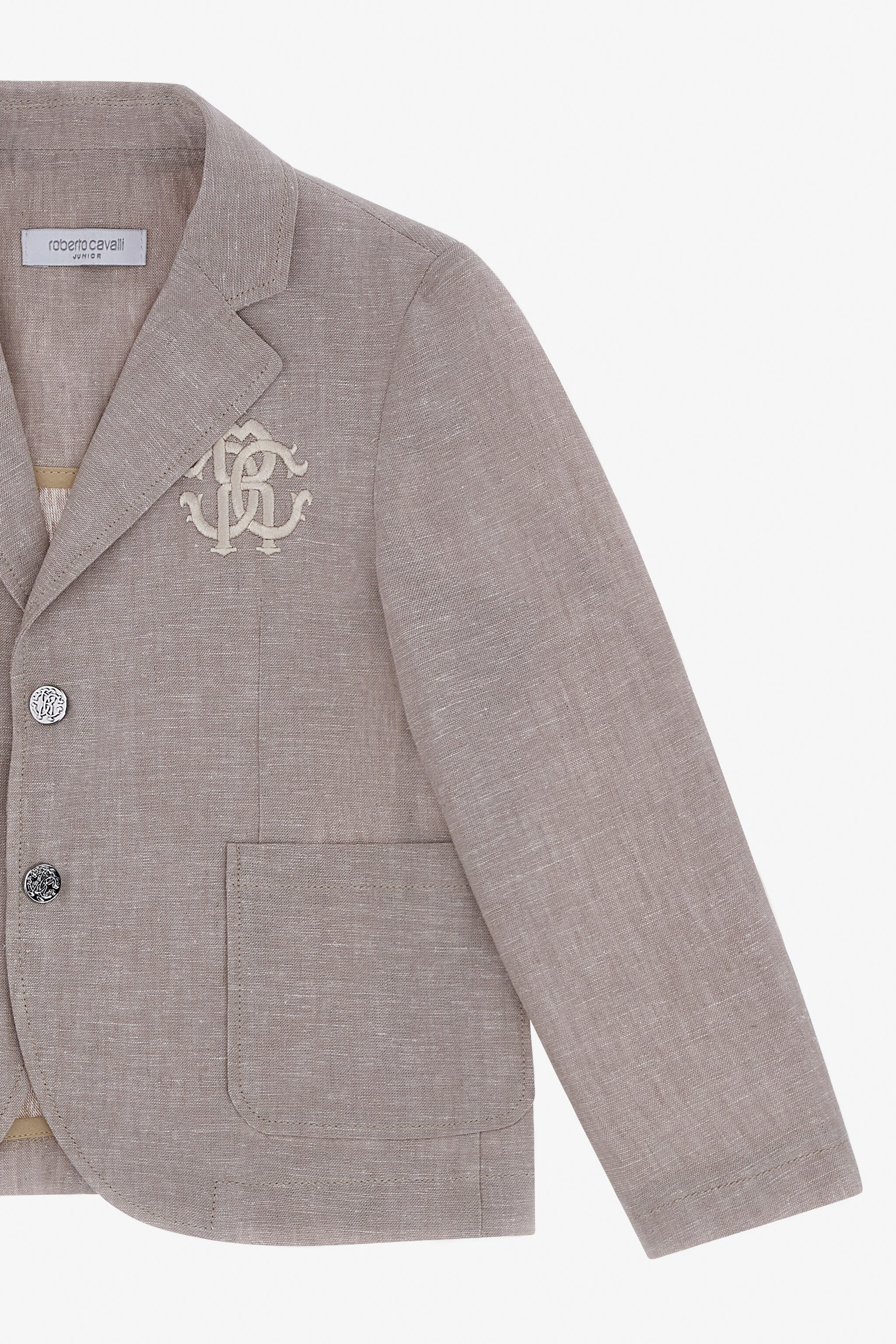 JU Blazer with Monogram RC Hellbraun SJT41A-LC001