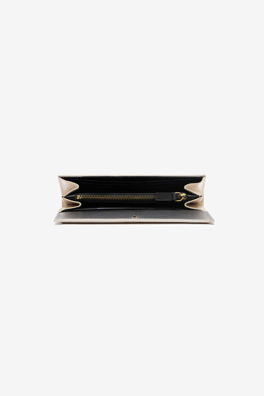 RC Wallet with flap and Monogram RC Ivory OOA00D-PZ015