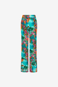 RC Hawaii print trousers Light blue SKT200-7HI84