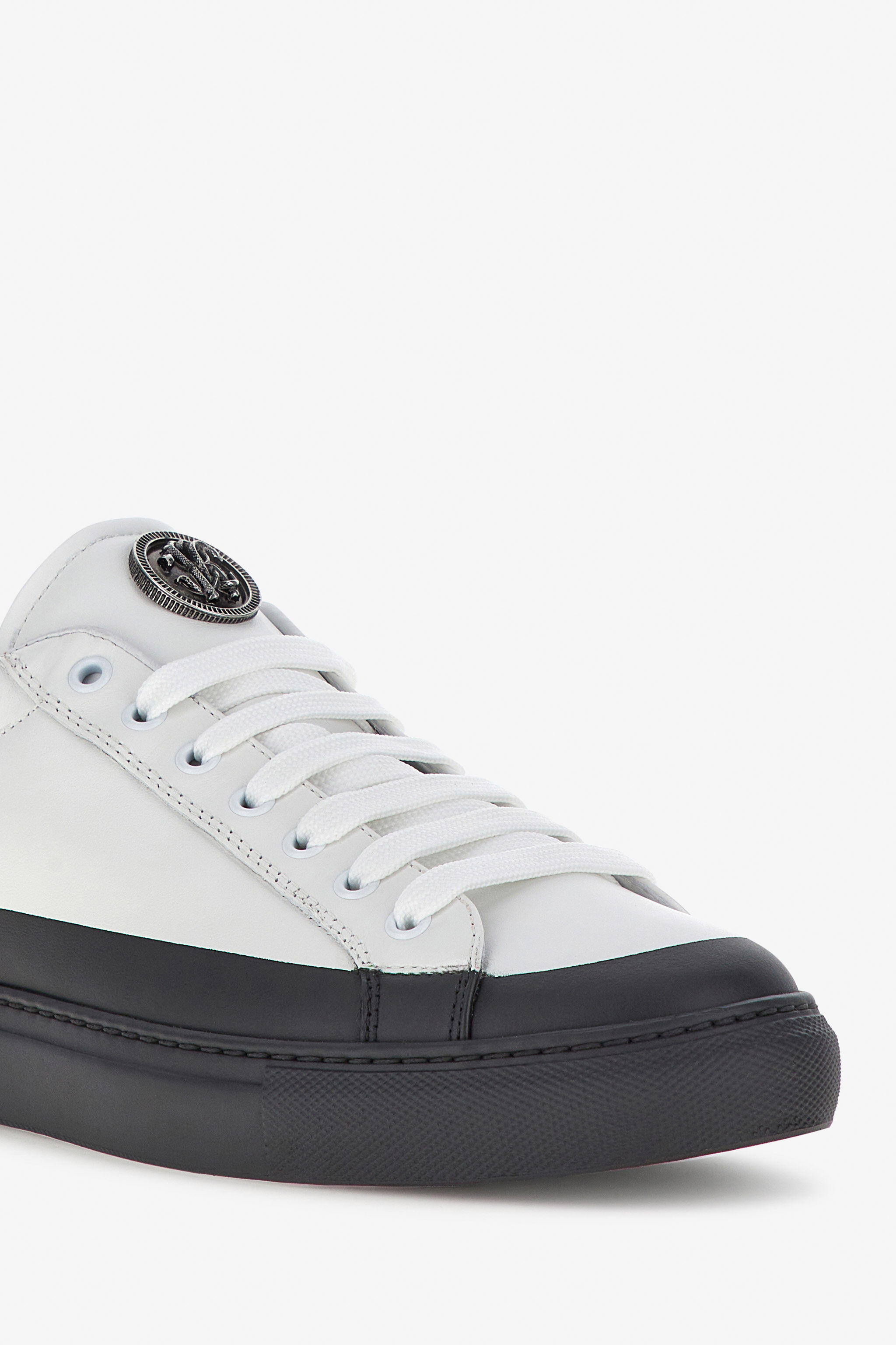 RC Low-top sneakers with Jaguar print White/Black RRS011-PZX90