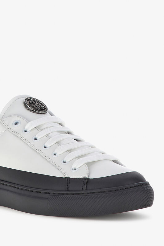 RC Low-top sneakers with Jaguar print RC Low-top sneakers with Jaguar print White/Black RRS011-PZX90
