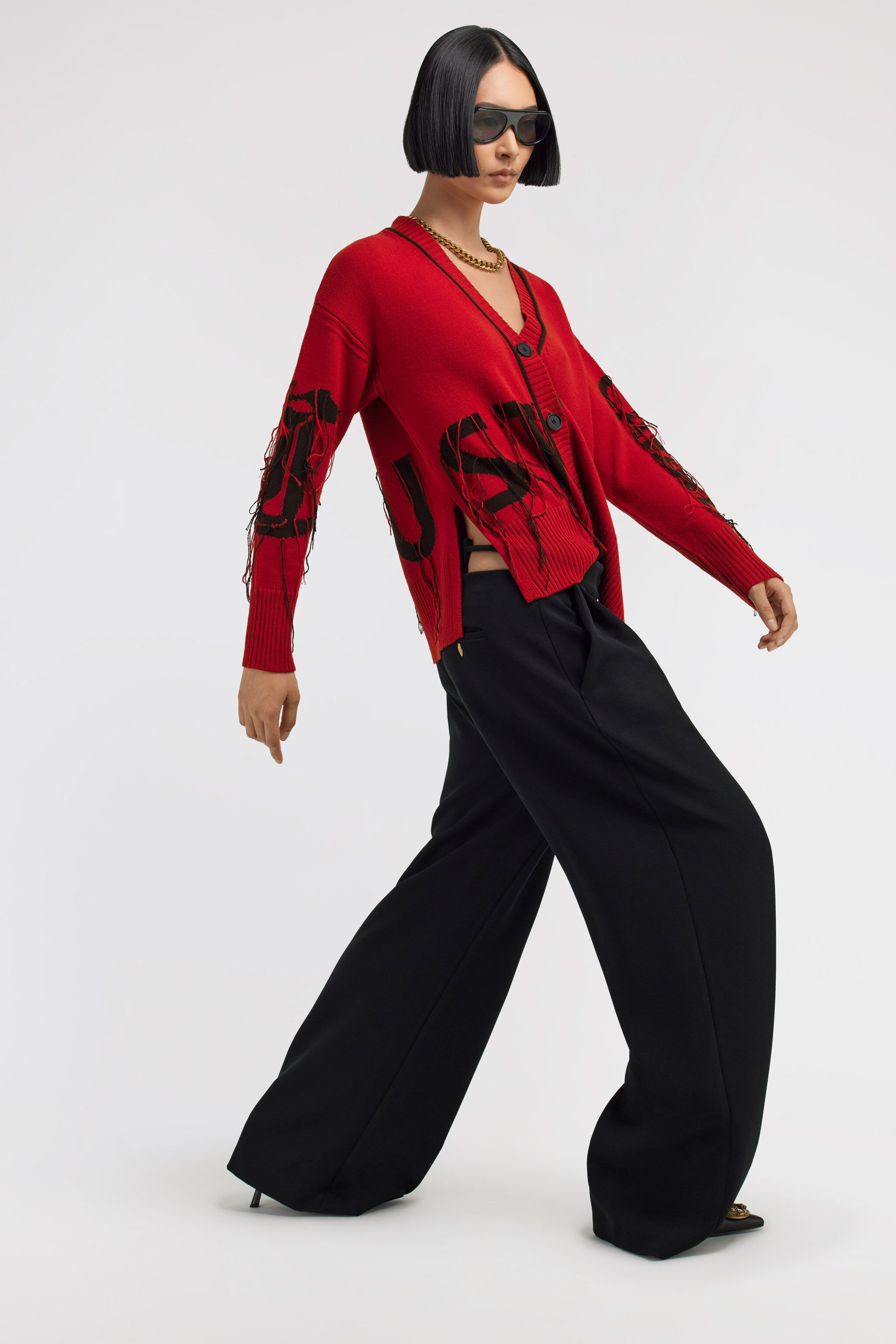 JC Just Cavalli Pants Black TFT083-TF113