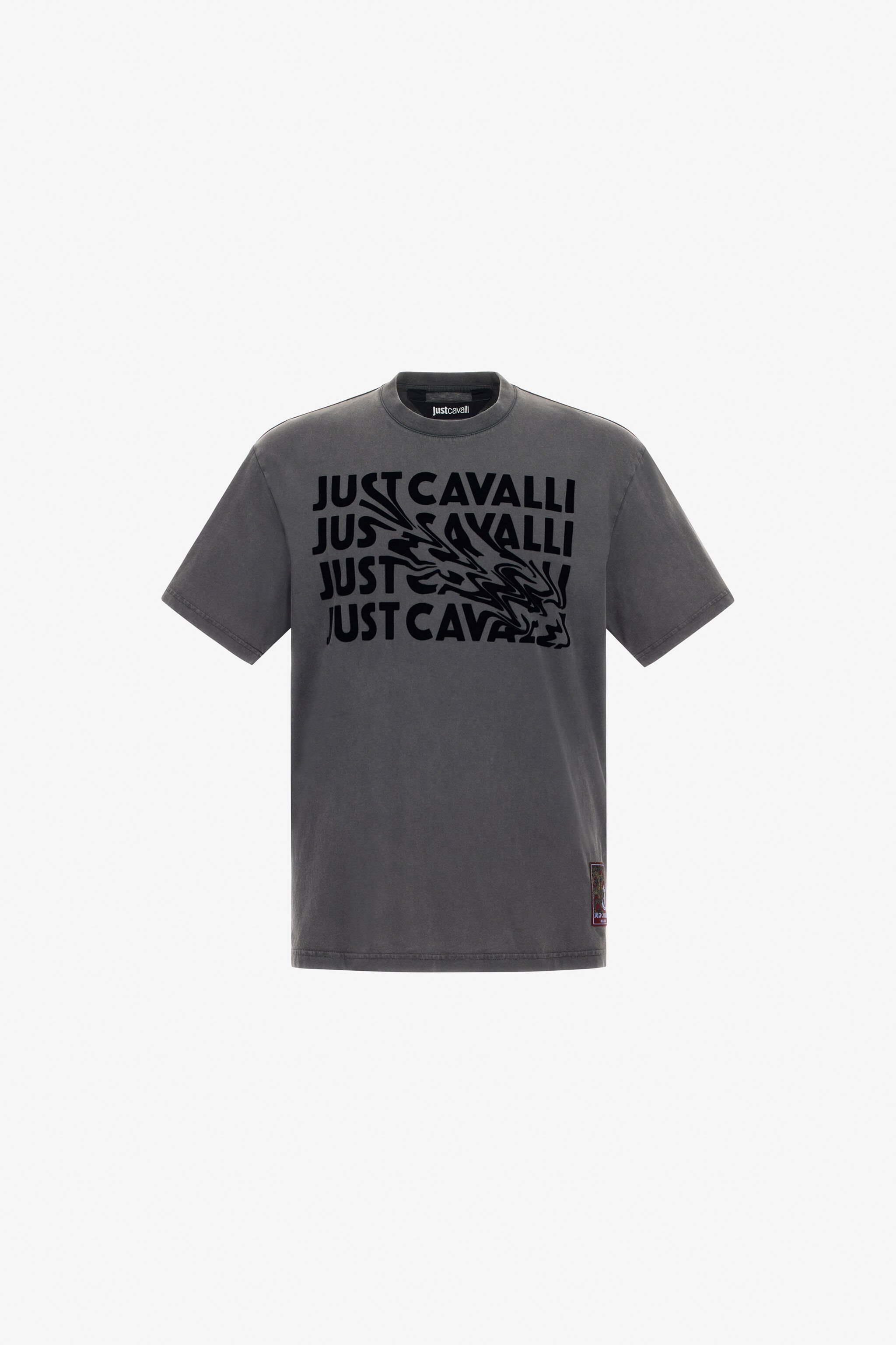 JC Just Cavalli T-shirt Dark gray TFT026-TF043