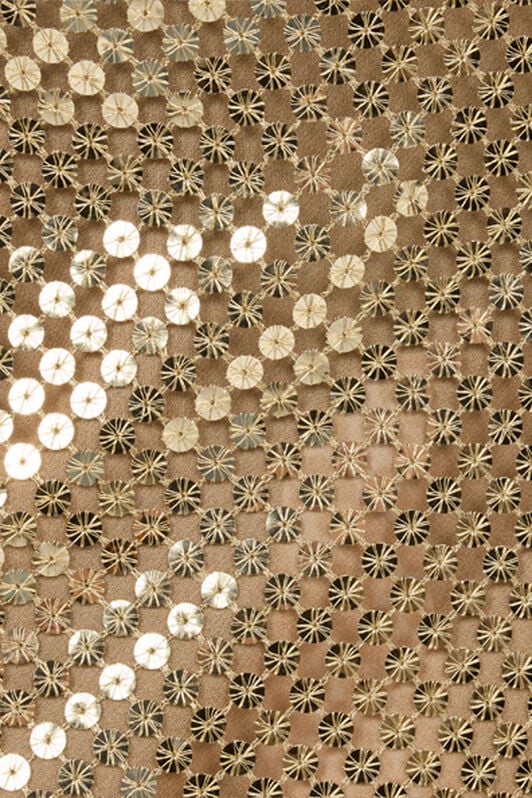 RC Abito Extralungo Dorato Con Paillettes GOLD WWT126-TR007