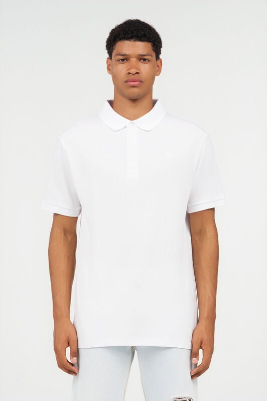 RC Polo Blanco con Monogram RC RC Polo Blanco con Monogram RC WHITE QOT65A-KB001