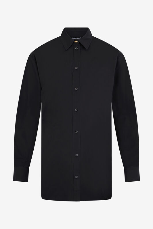 JC Camisa De Algodón Negra BLACK VFT218-VF365