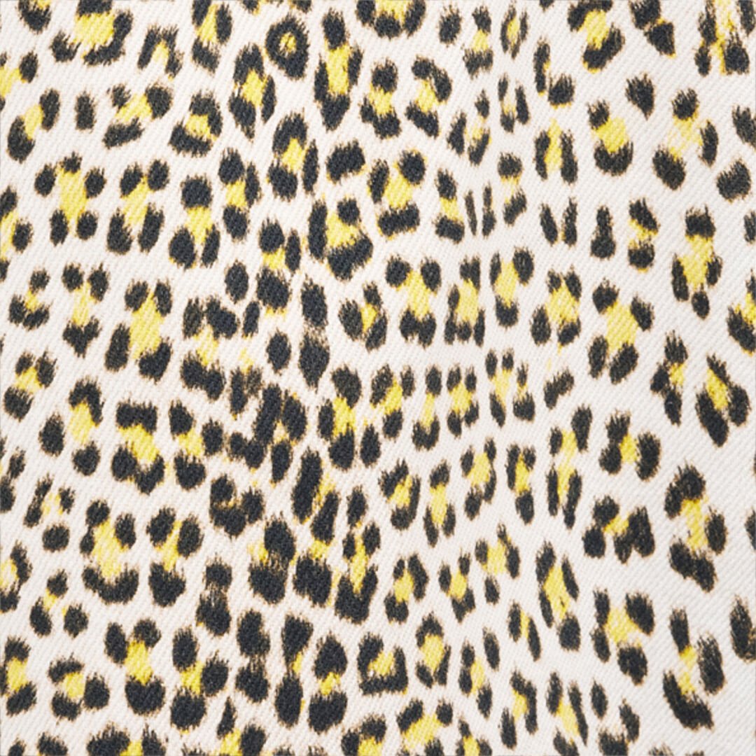 RC Pop Jaguar Animal-Print Jacket YELLOW/BLACK WQJ450-DAR30