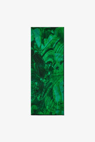 ${brand} Silk Scarf with Malachite Print ${colorDescription} ${masterID}