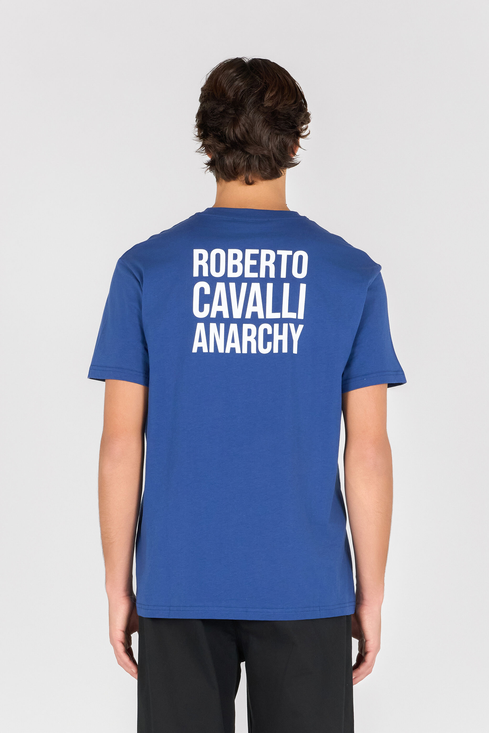 RC T-shirt con stampa animalier NAVY OOT60K-JD060