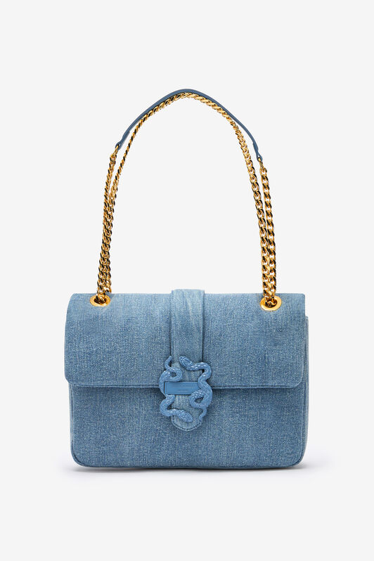 JC Borsa A Tracolla in Denim INDACO CHIARO UFB054-UF423