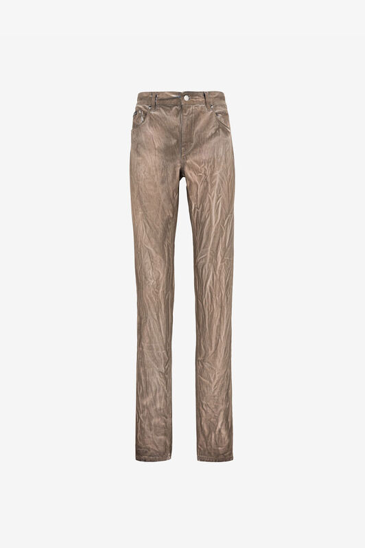 RC Straight-leg denim jeans CARAMEL QRJ219-DL009