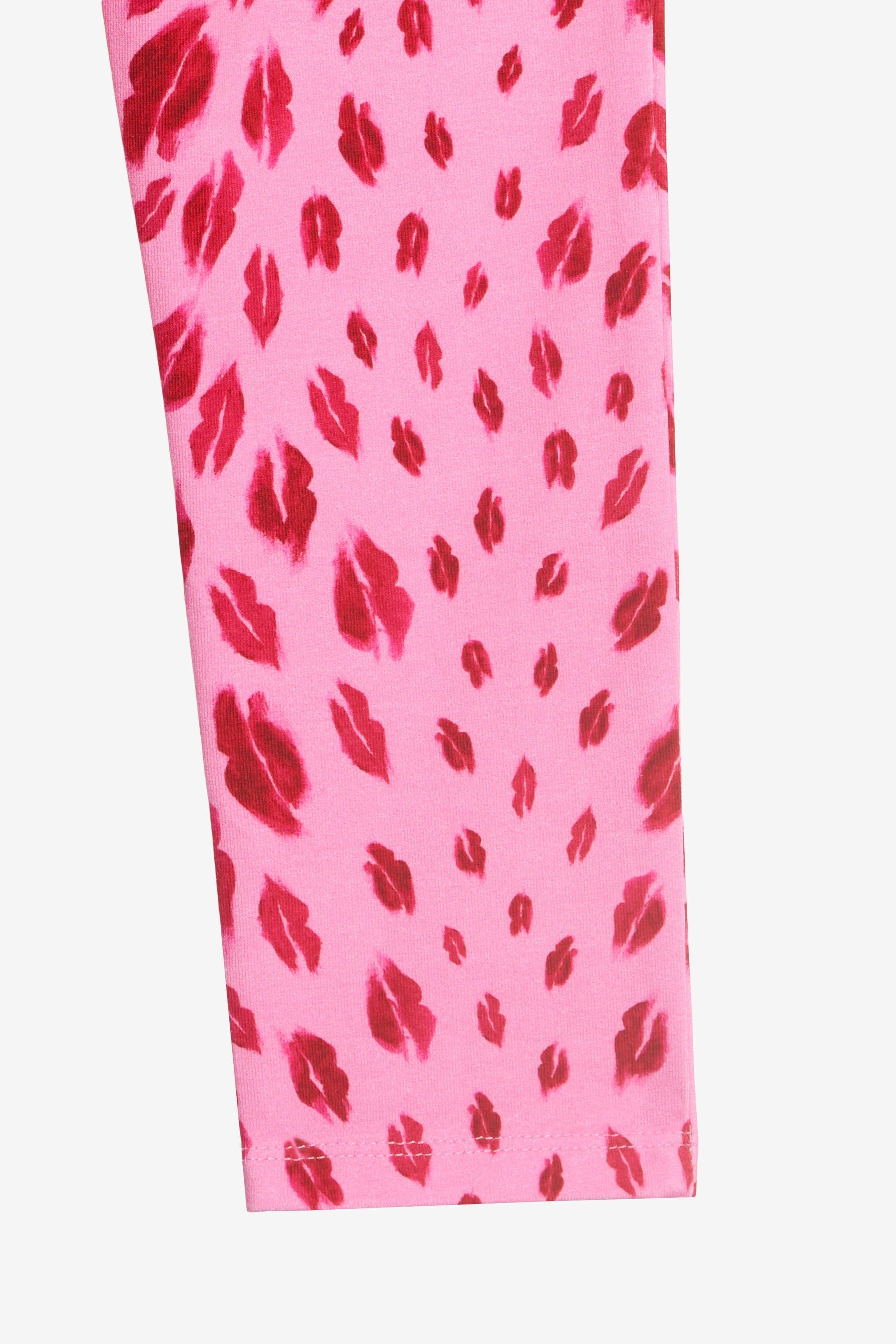 JC Pantaloni Stampa The Jaguar Kiss Pink JC Pantaloni Stampa The Jaguar Kiss Pink PINK KISSES WFT21L-MG016
