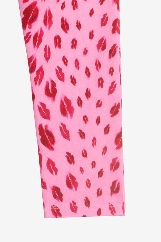 JC Pantaloni Stampa The Jaguar Kiss Pink JC Pantaloni Stampa The Jaguar Kiss Pink PINK KISSES WFT21L-MG016
