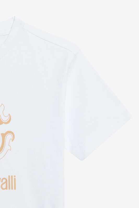 JU T-shirt Animalier Monogram RC OPTICAL WHITE TJT61H-JD001