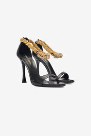${brand} Leather Sandals With Tiger Heads ${colorDescription} ${masterID}