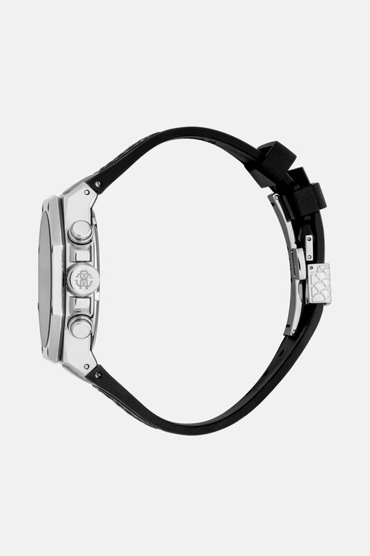 RC Orologio Uomo di Roberto Cavalli by Franck Muller SILVER BLACK BLACK UALT07-IT536