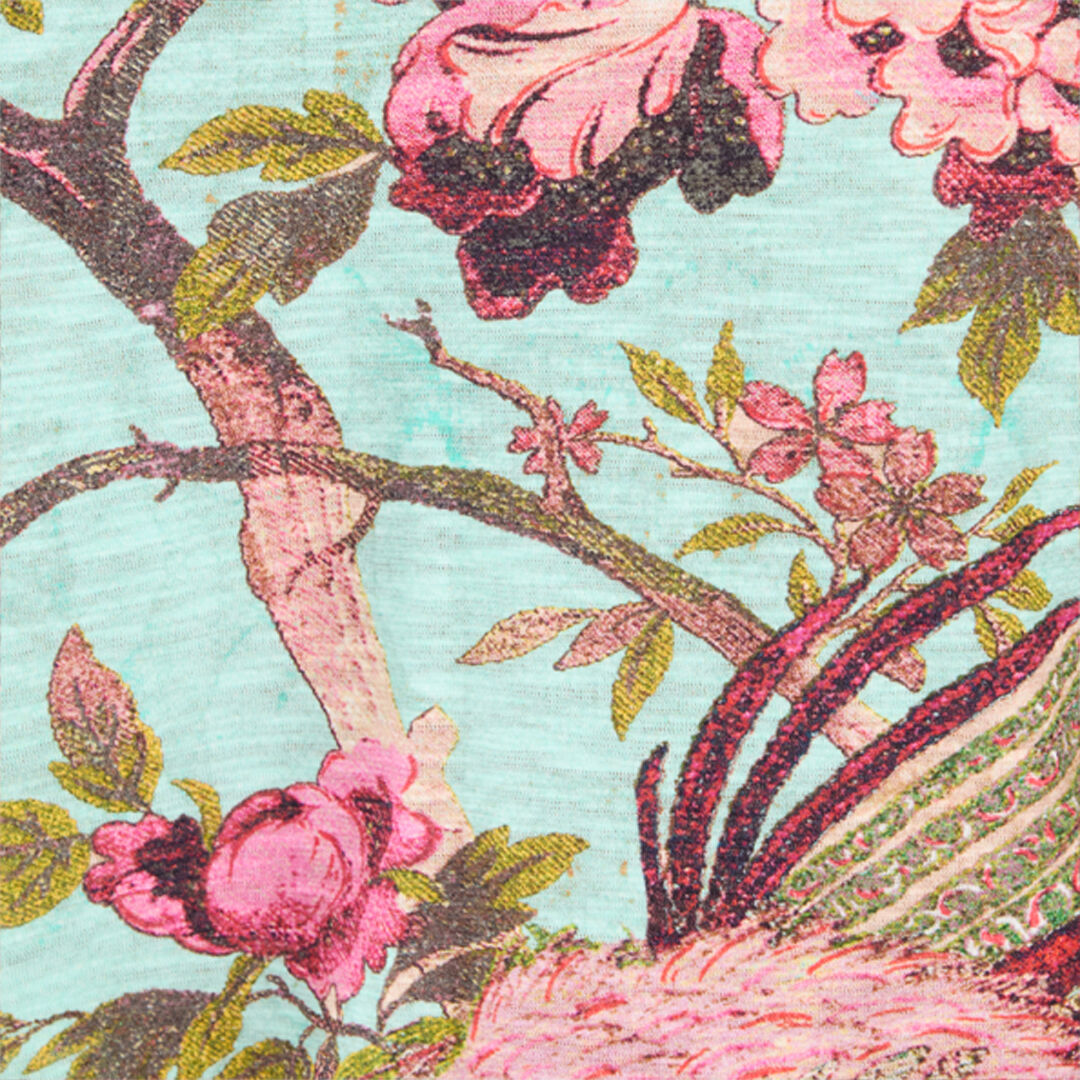 RC T-Shirt with Naturalistic Print Blue/Pink VKT61A-3DP76