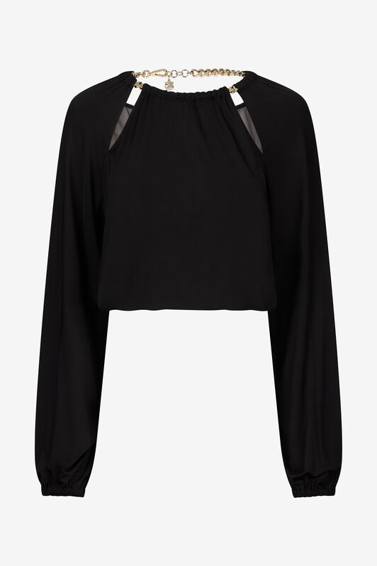 JC Women long-sleeve t-shirt JC Women long-sleeve t-shirt BLACK RKT879-RK385