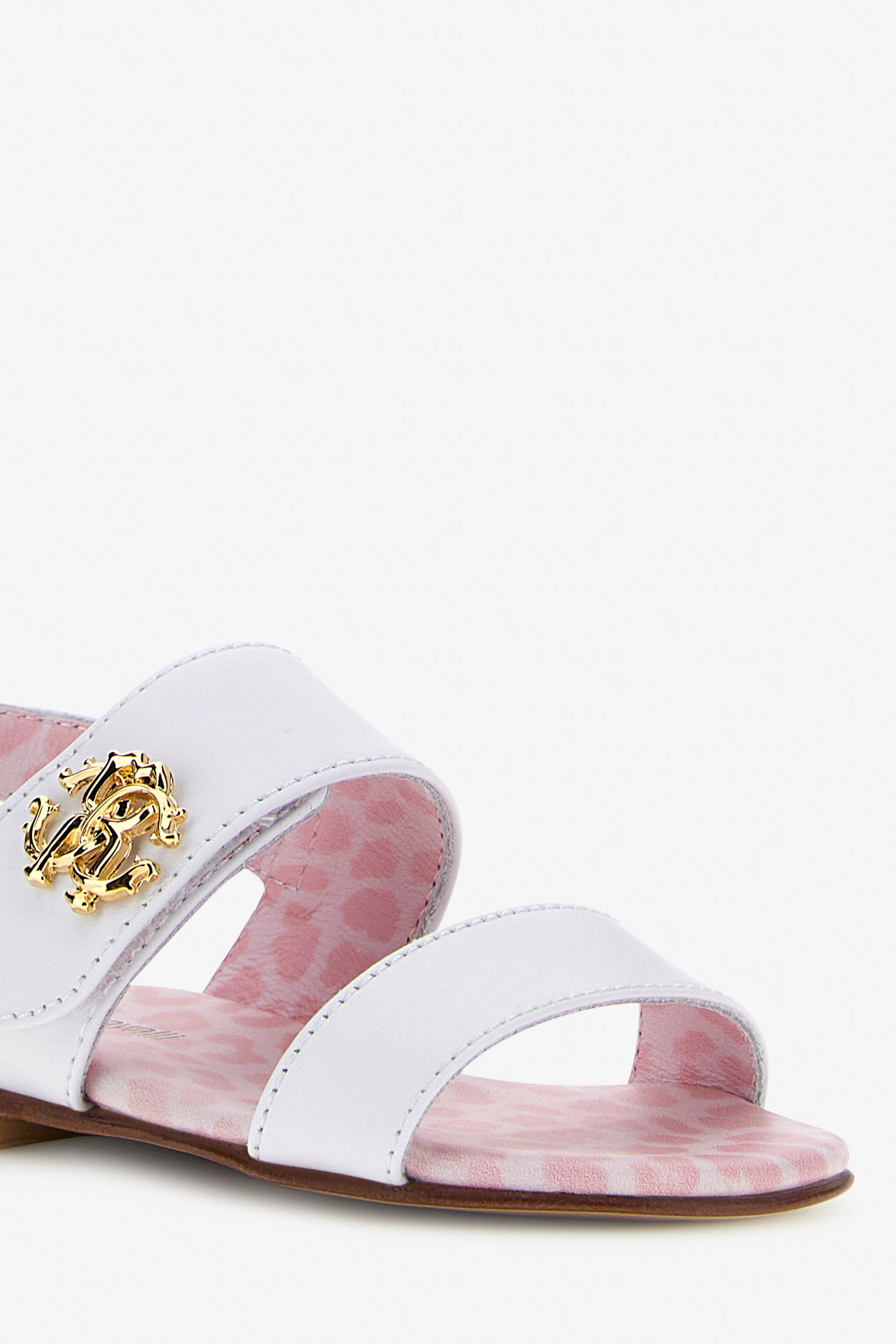 JU RC Logo Sandals White Q61142-Q0045