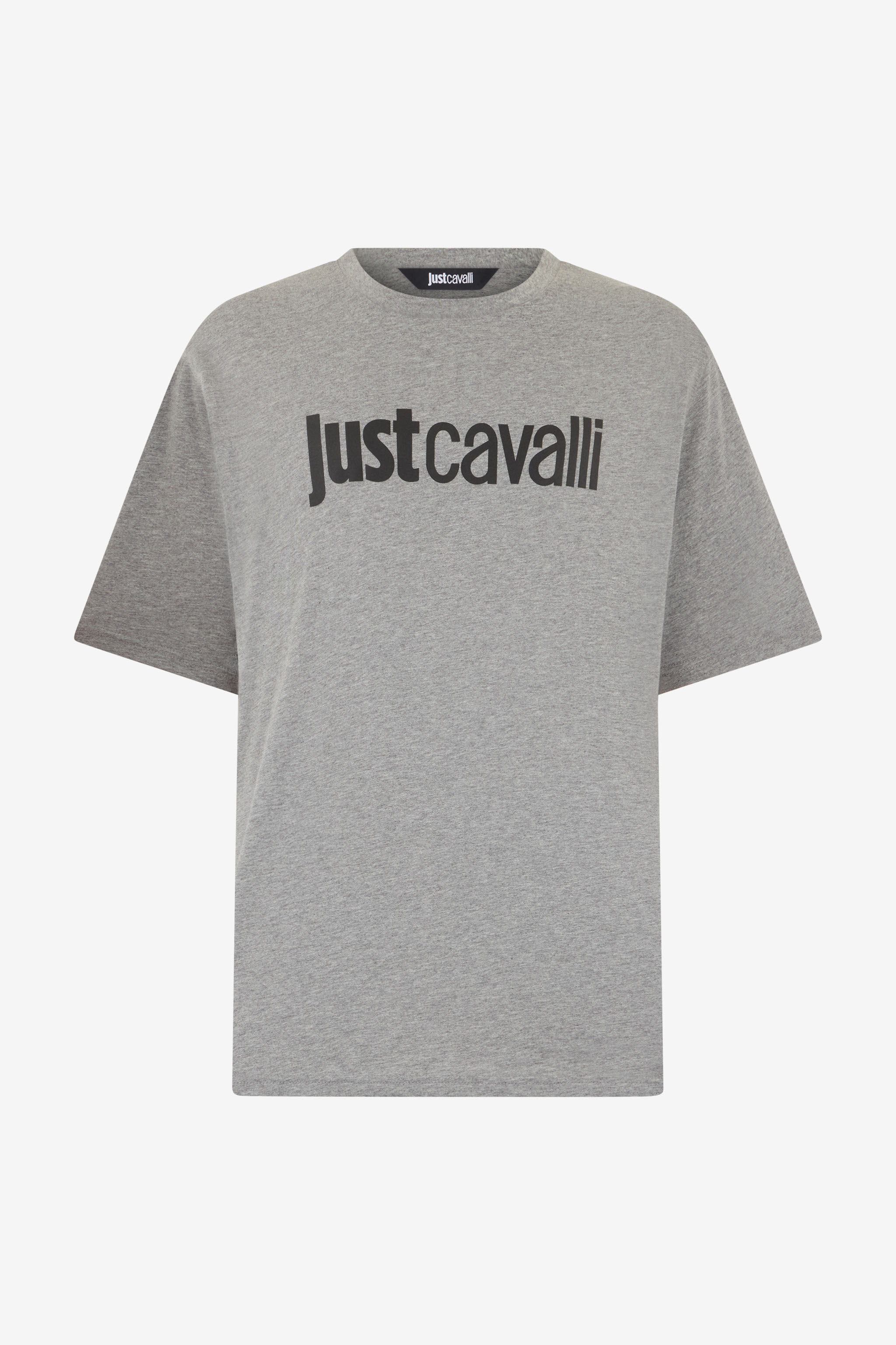 JC Just Cavalli Logo T-Shirt Grau RRT933-RR195