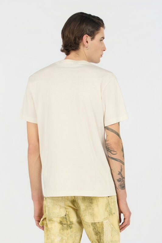 JC Ivory T-Shirt With Embroidered Persian Tarot Detail OFF WHITE WFT092-WF122