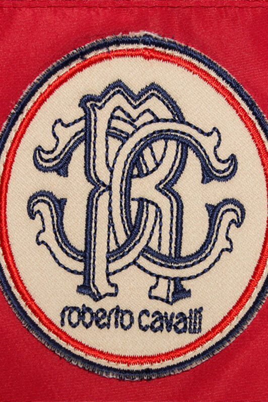JU Giacca Rossa Con Patch Monogram RC JU Giacca Rossa Con Patch Monogram RC RED VJT404-SB005