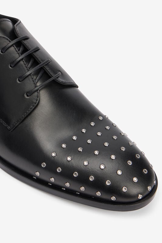 RC Derby Shoes with Studded Toe Cap RC Derby Shoes with Studded Toe Cap Black TRS008-PZ08A