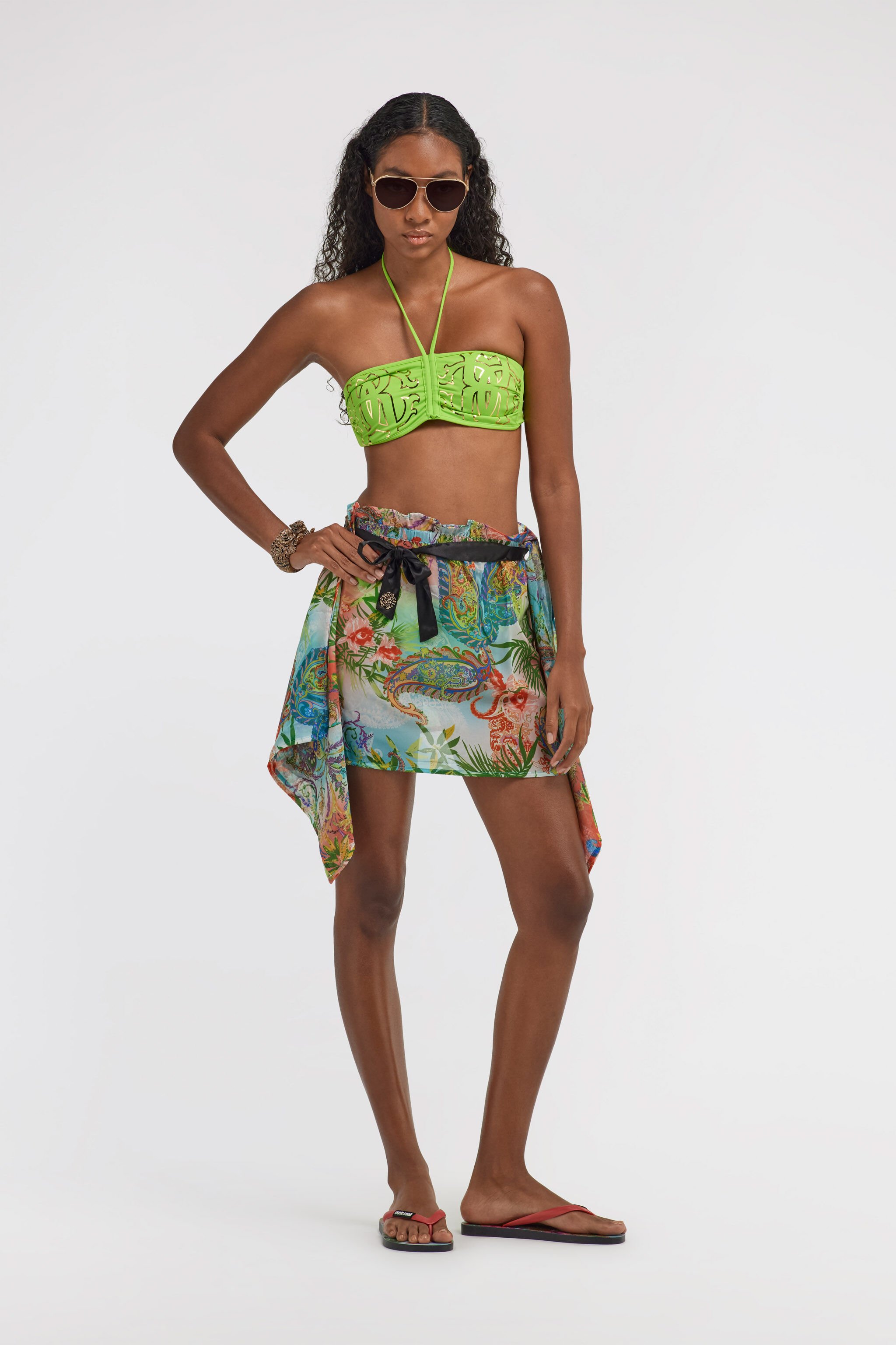 RC Multicolor print Skirt MULTICOLOR KSW00E-7GI19