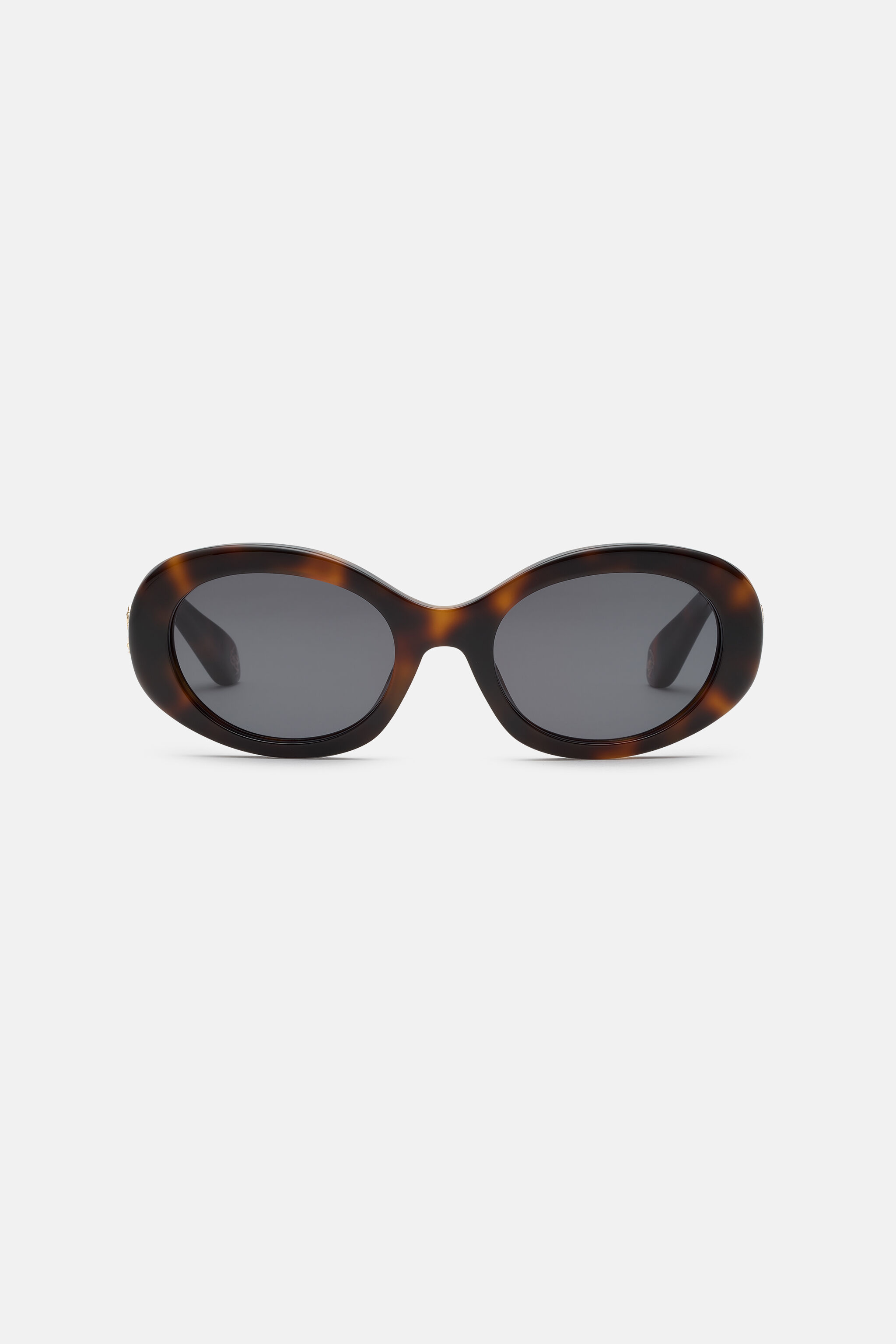 RC Sunglasses with snakeskin effect metal trim HAVANA BROWN UALD37-ID234
