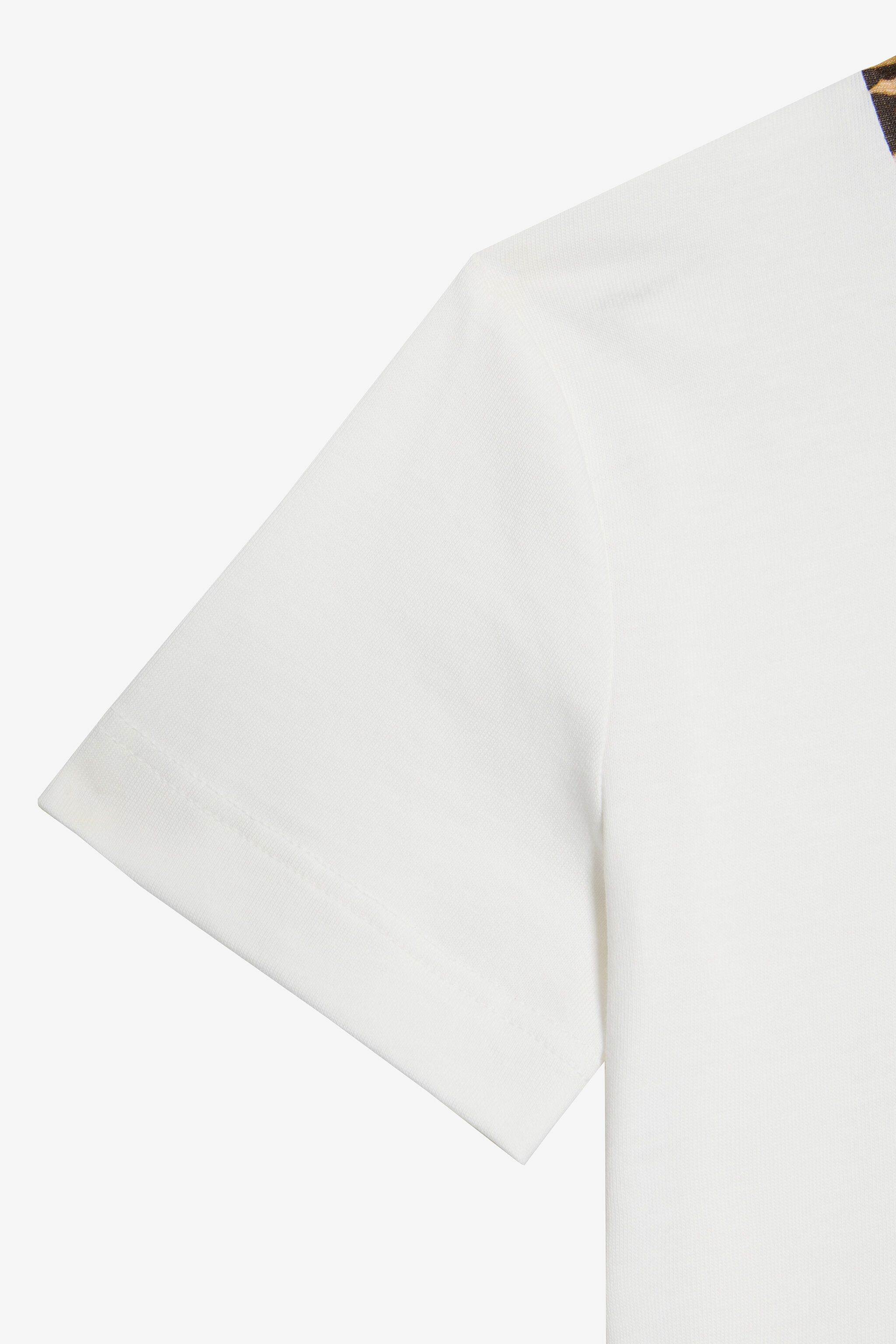 JU Optical White T-Shirt with RC Monogram OPTICAL WHITE VJT62J-JD001