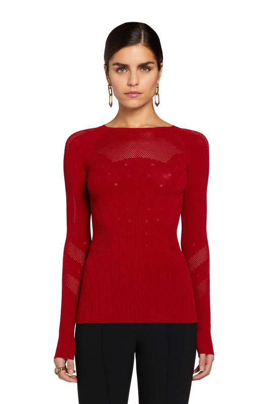 RC Long-sleeve jersey top Red MQM600-MI001