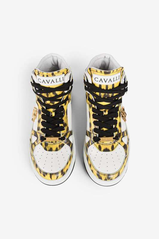 RC Zapatillas Hi-Top con estampado Jaguar RC Zapatillas Hi-Top con estampado Jaguar Amarillo QKS160-PZA79