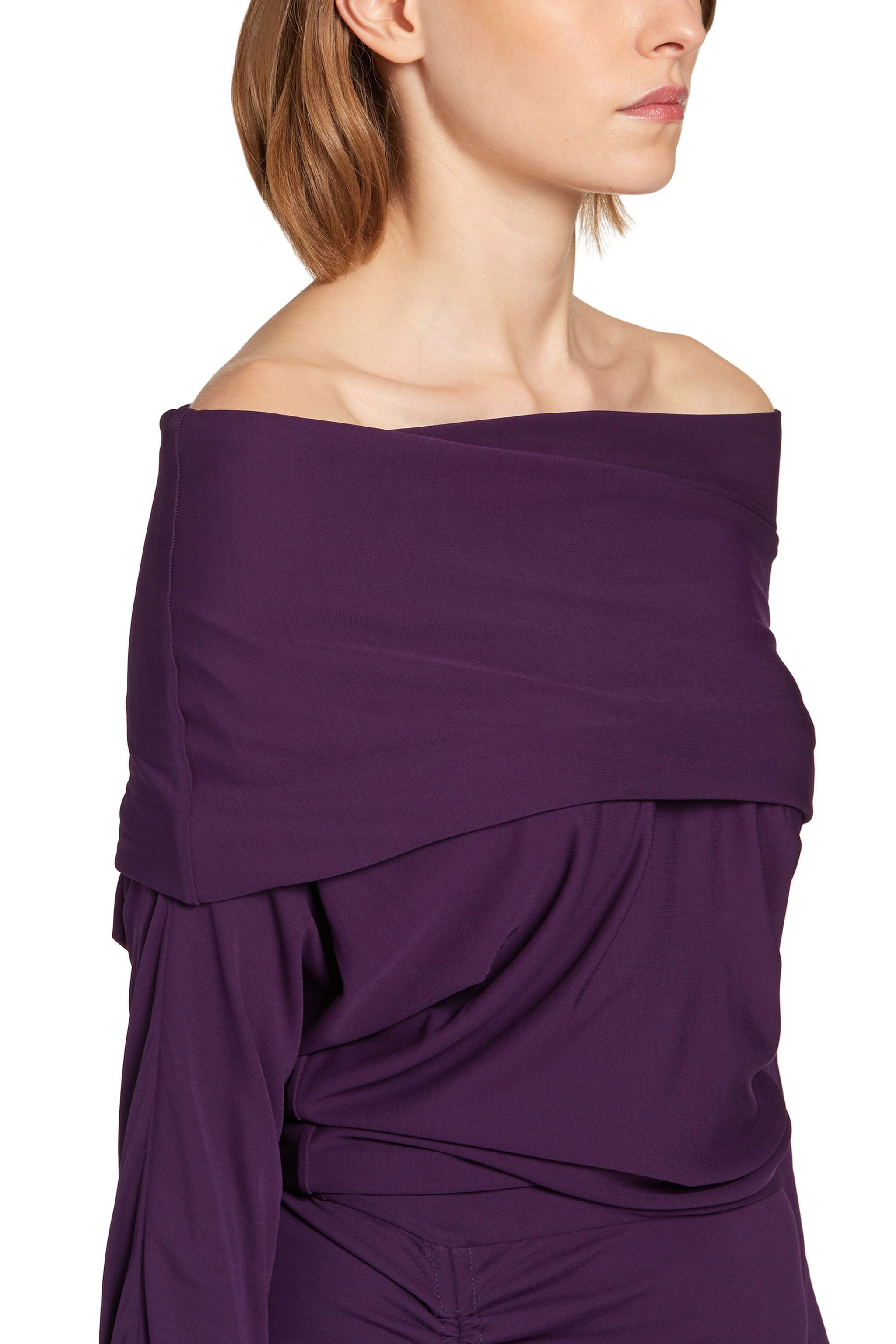 RC Robe froncée à haut bénitier Violet JQT125-JJ035
