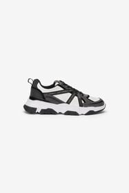JC White Chunky Leather Sneakers 003+802 VFS060-VF518