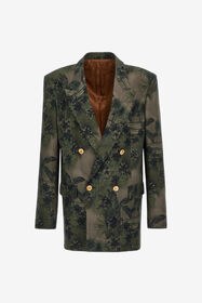 ${brand} Blazer with Hawaii Green print ${colorDescription} ${masterID}