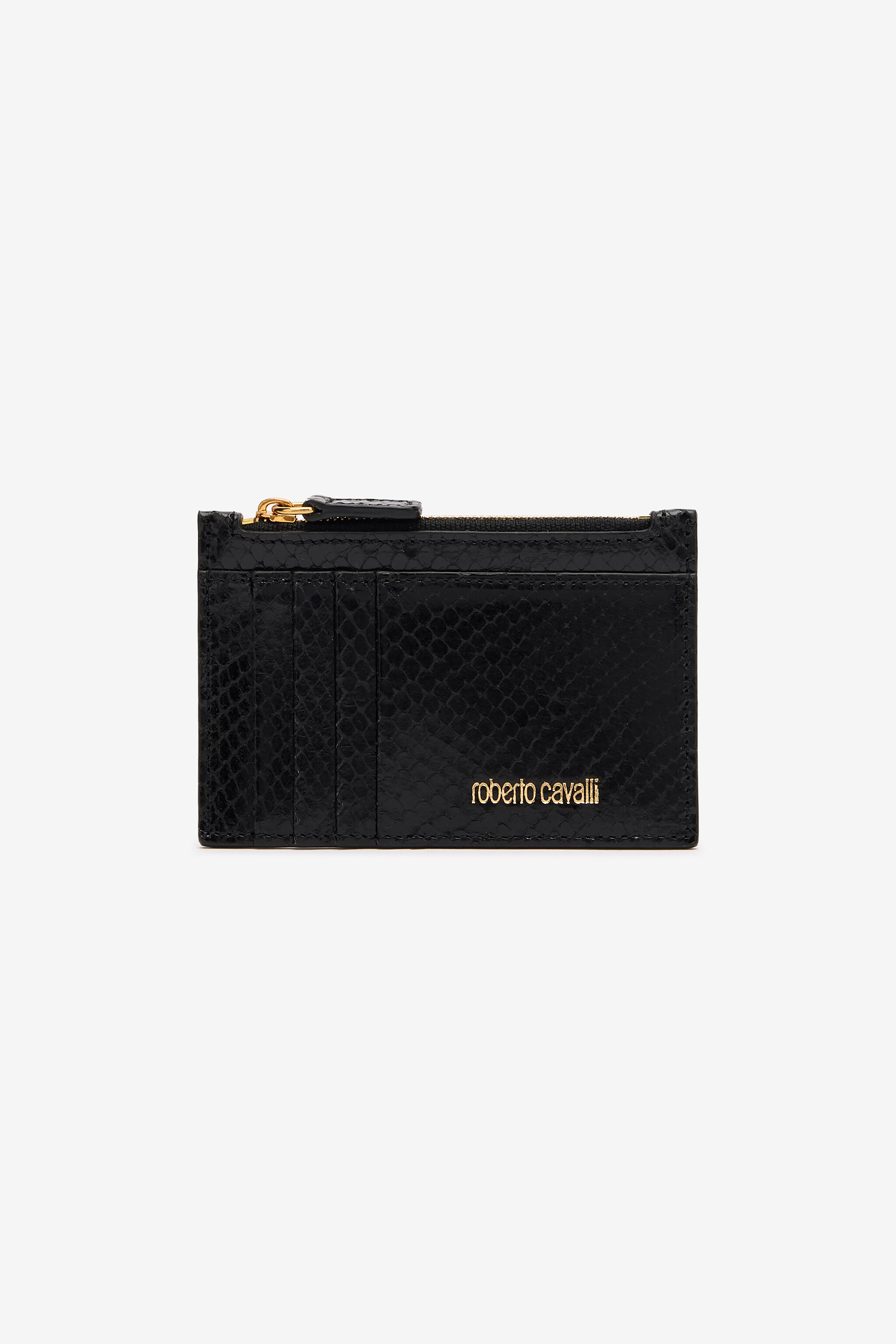 RC Geldbörse Mit Schlangen-Print Schwarz TKA005-PZ579
