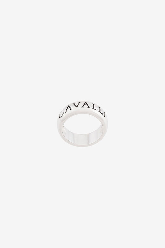 RC Logo-Print Ring RC Logo-Print Ring Silver PNG015-AM001