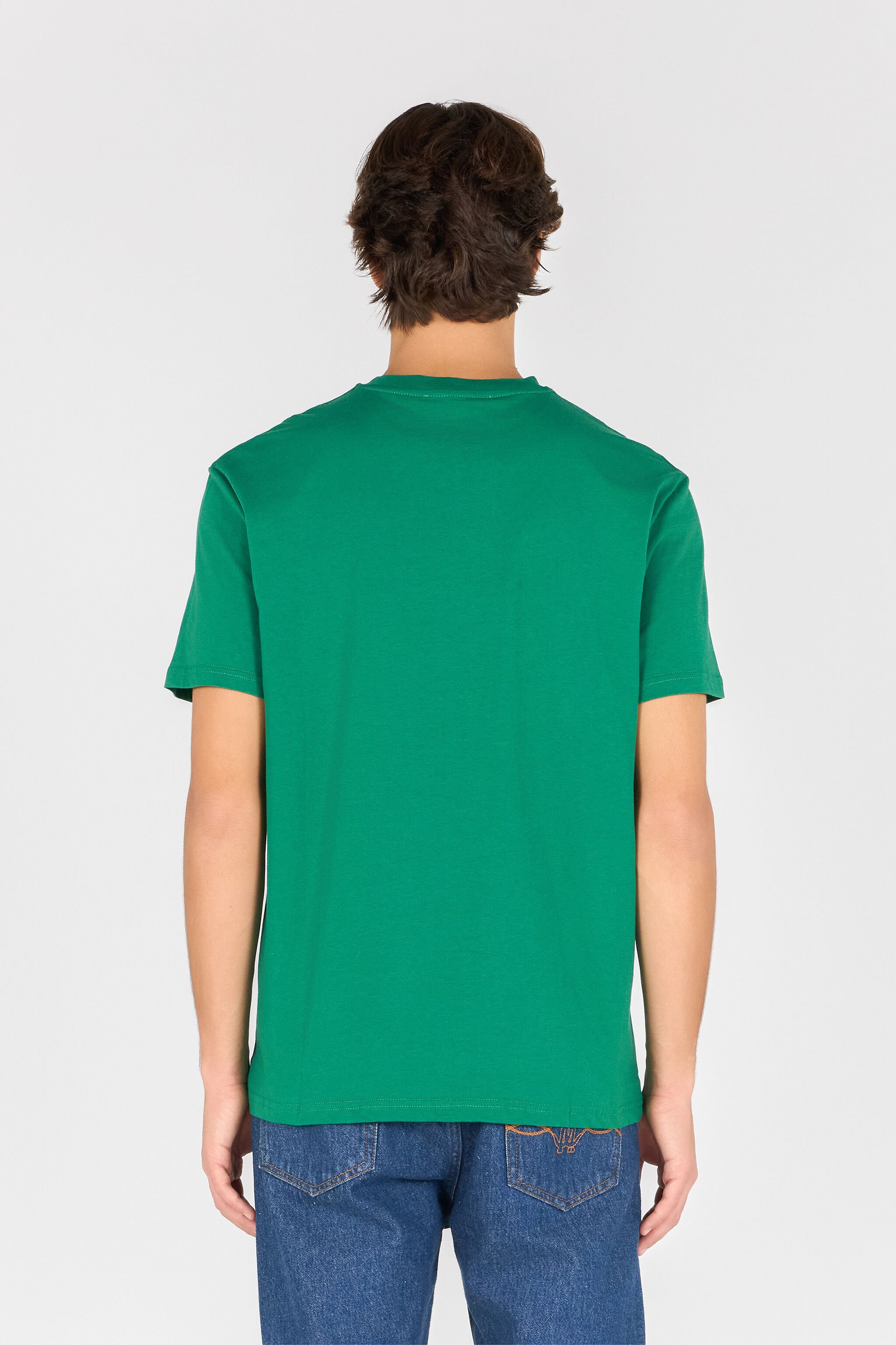 RC T-shirt with lettering MILITARY GREEN OOT60I-JD060