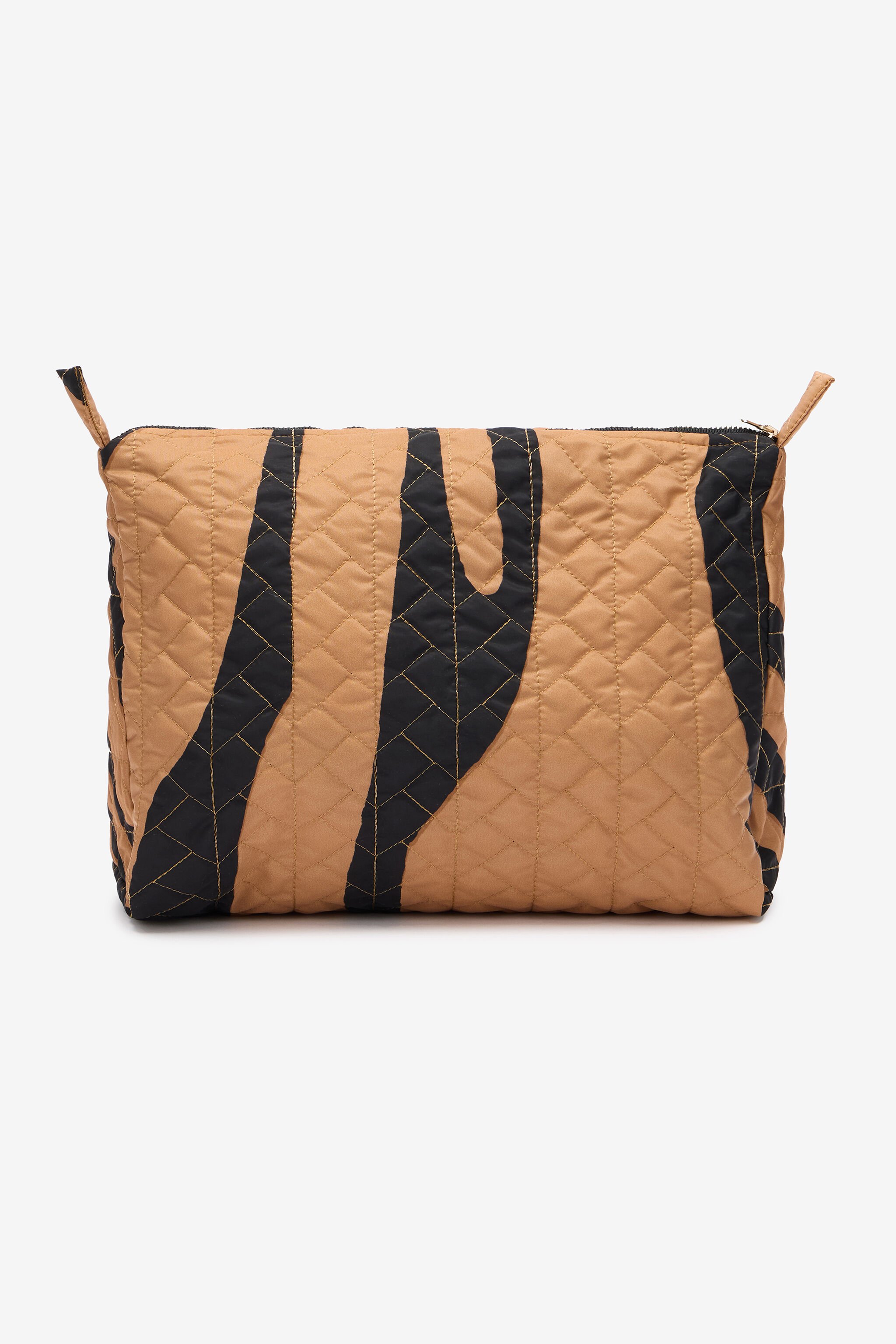 RC Clutch With Zebra Print CAMEL/BLACK POB01F-3FL60