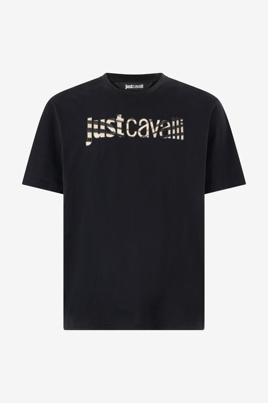 JC T-Shirt Avec Logo Animalier JC T-Shirt Avec Logo Animalier Noir UFT051-UF071